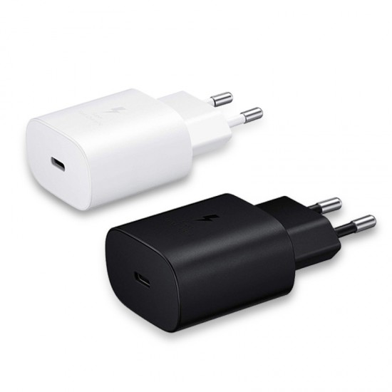 25W Fast Charger For Samsung Galaxy Note10 USB Power Adaptor EU Plug