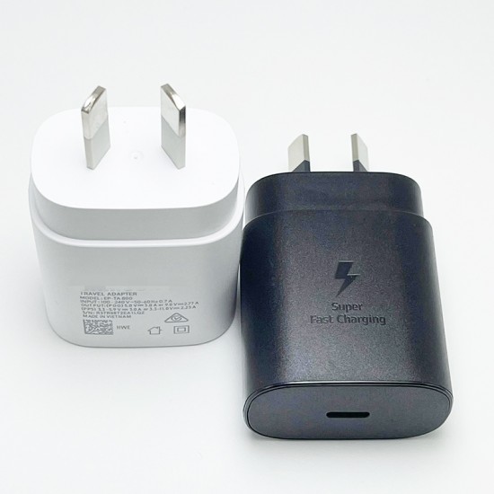 25W Fast Charger For Samsung Galaxy Note10 USB Power Adaptor AU Plug