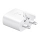 25W Fast Charger For Samsung Galaxy Note10 USB Power Adaptor UK Plug