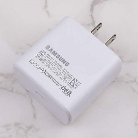 45W Fast Charger For Samsung Galaxy Note20 / TA-845 USB Power Adaptor US Plug