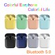 InPods 12 5.0 Bluetooth Earphone Wireless Colorful i12 Stereo Earbud Headset With Charging Box for iPhone and Android Phones