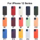 Liquid Silicone Case 1:1 For iPhone 12mini/12/12Pro/12Pro Max Official Case With LOGO