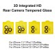 3D Integrated HD Rear Camera Tempered Glass for iPhone Series