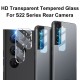 HD Transparent Tempered Glass Rear Camera Protector for Galaxy S22 S22 Plus S22 Ultra