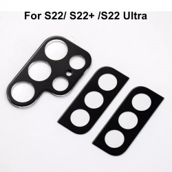 3D 9H Tempered Glass Screen Printing Large Arc Rear Camera Protector for Galaxy S22 S22 Plus S22 Ultra