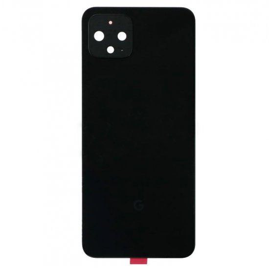 For Google Pixel 4 Back Cover Black For Google Pixel 4 Back Cover Black