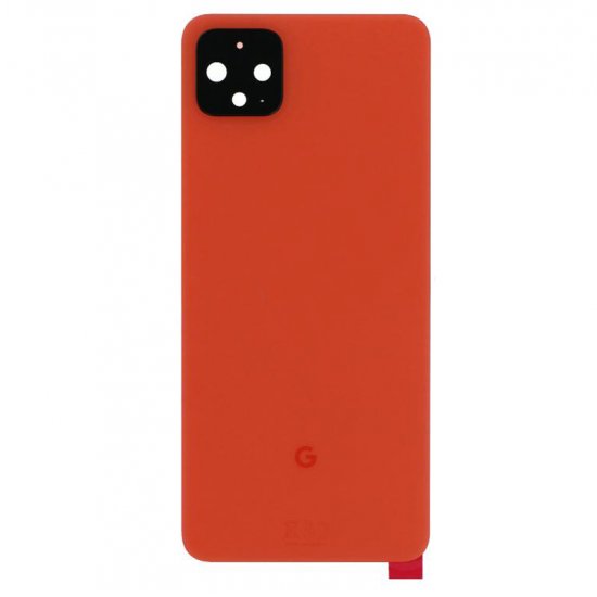 For Google Pixel 4 Back Cover Red