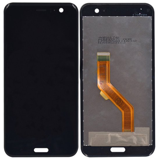  HTC U11 LCD with Digitizer Assembly Black OEM