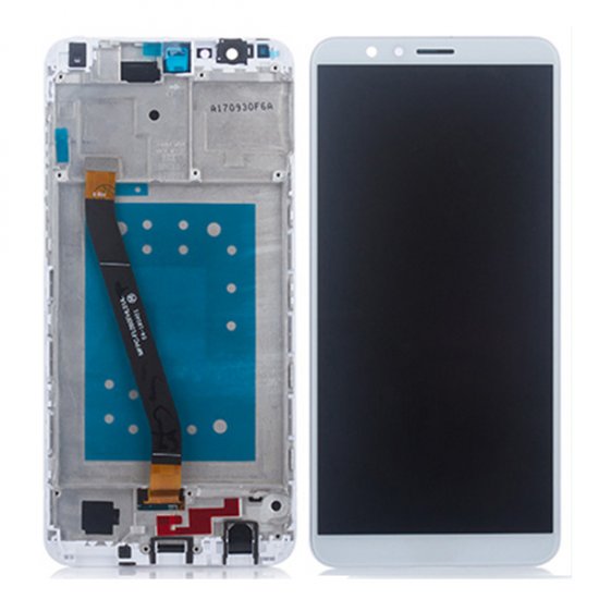 Huawei Honor 7X LCD Screen With Frame White