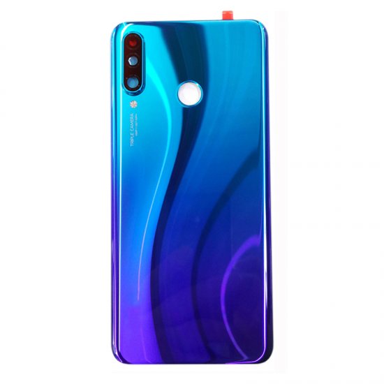 Huawei P30 lite Battery Door With Camera Lens Blue Ori                                                                      