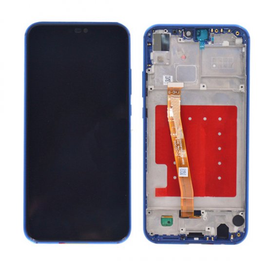 Huawei P20 Lite/Nova 3e LCD With Frame Blue Original
