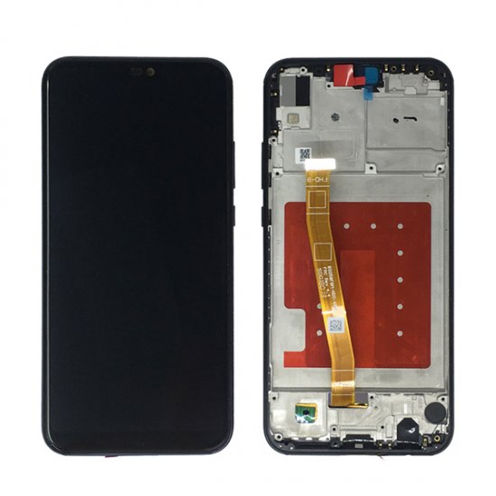 Huawei P20 Lite/Nova 3e LCD With Frame Black Original