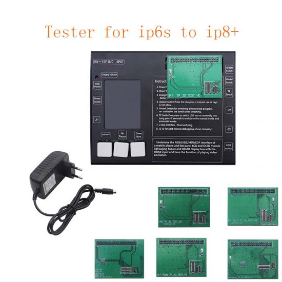6 in 1 LCD Tester for iPhone 6s/6sp/7/7p8/8p