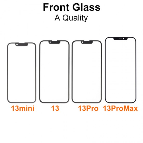 Grade A Quality Front Glass Replacement for iPhone X to 13ProMax