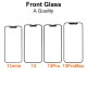 Grade A Quality Front Glass Replacement for iPhone X to 13ProMax