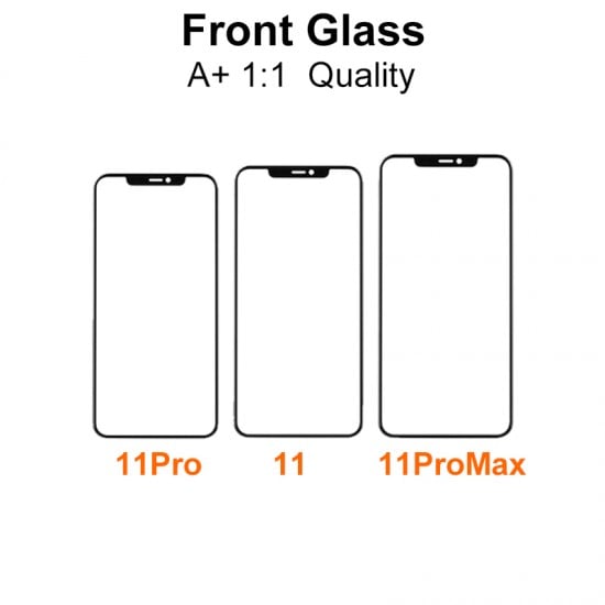 Grade A+ 1:1 Quality Front Glass Replacement for iPhone X to 15ProMax