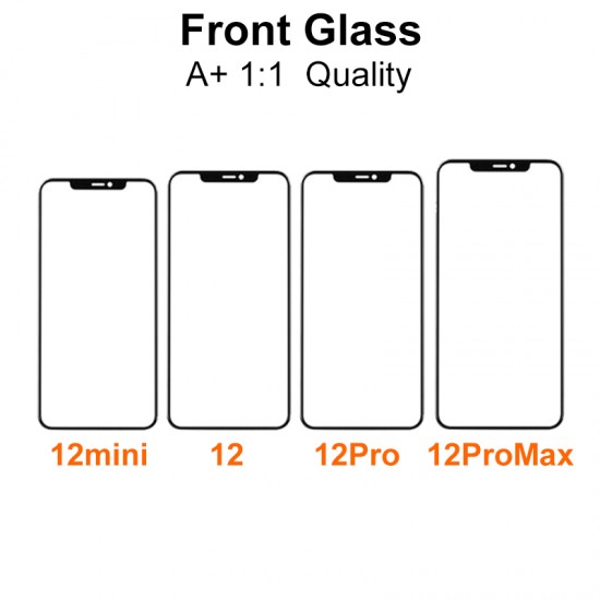 Grade A+ 1:1 Quality Front Glass Replacement for iPhone X to 15ProMax