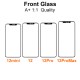 Grade A+ 1:1 Quality Front Glass Replacement for iPhone X to 15ProMax