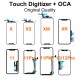 Original Quality Touch Digitizer with OCA Replacement for iPhone X XS XSMAX XR 11 11PRO 11PROMAX 12 12PRO