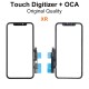 Original Quality Touch Digitizer with OCA Replacement for iPhone X XS XSMAX XR 11 11PRO 11PROMAX 12 12PRO