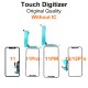 Original Quality Touch Digitizer without IC for iPhone 11 11PRO 11PROMAX 12 12PRO