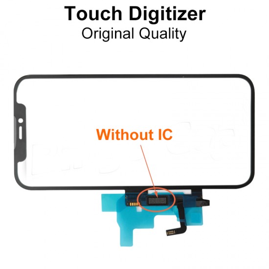 Original Quality Touch Digitizer without IC for iPhone 11 11PRO 11PROMAX 12 12PRO