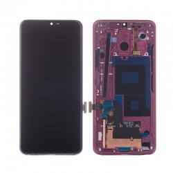 LG G7 ThinQ LCD Screen With Frame Rose Gold           