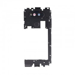 LG V20 Back Frame With Small Parts Black Original