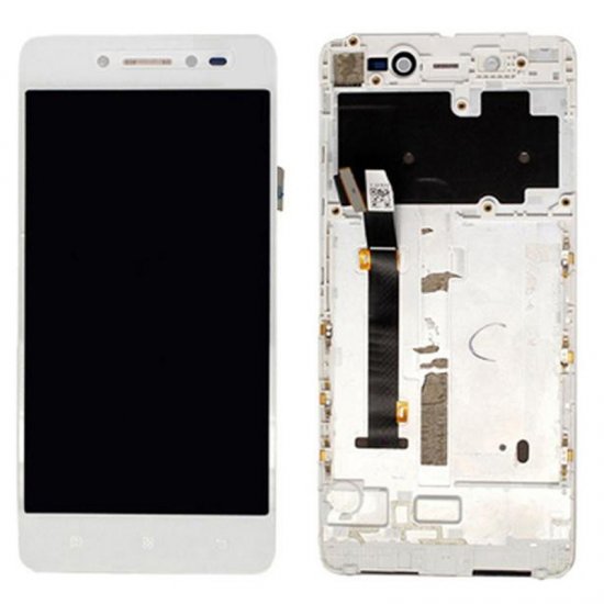 Lenovo S90 LCD Screen With Frame White Ori