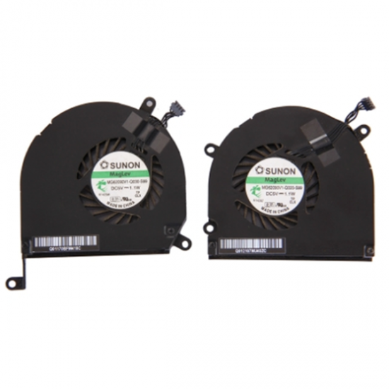 One Pair for Macbook Pro 15.4" (2009 - 2012) A1286 Cooling Fans (Left + Right)