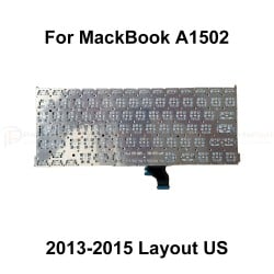 Macbook Pro Retina 13" A1502 Mid 2013-Early 2015 Keyboard with Backlight US Laylout Macbook Pro Retina 13" A1502 Mid 2013-Early 2015 Keyboard with Backlight US Laylout