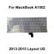 Macbook Pro Retina 13" A1502 Mid 2013-Early 2015 Keyboard with Backlight US Laylout