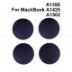 4pcs/set Bottom Case Rubber Feet for MacBook Retina Pro A1425/A1502/A1398