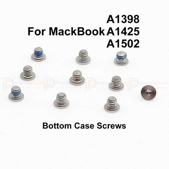 A1398 A1425 A1502 Bottom Case Screws