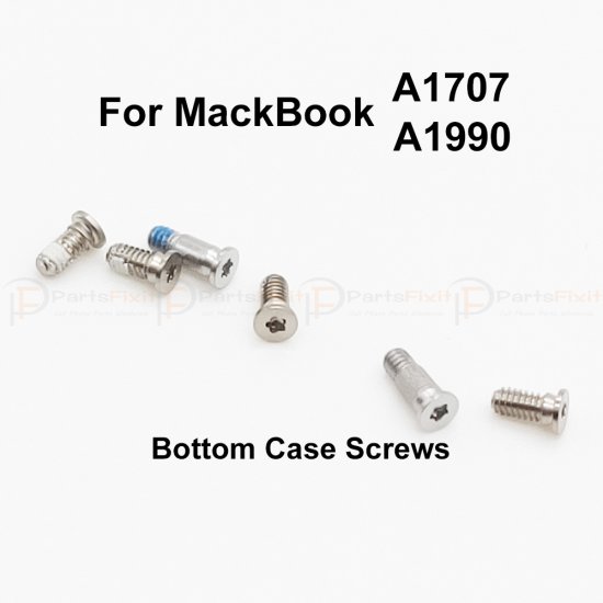 A1707 A1990 Bottom Case Screws