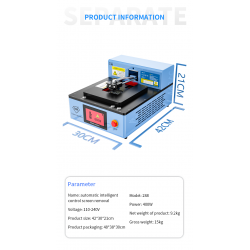TBK 288 Built-in Pump Vacuum LCD Screen Separator Fully Automatic Intelligent Control Screen Screen Sepatator TBK 288 Built-in Pump Vacuum LCD Screen Separator Fully Automatic Intelligent Control Screen Screen Sepatator