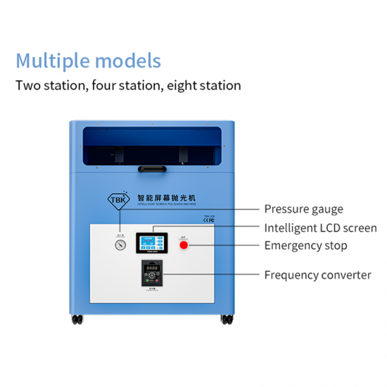 Antomatic Polishing Machine For iPhone Samsung Huawei LCD Screen Display  Back Glass Scratch Removal