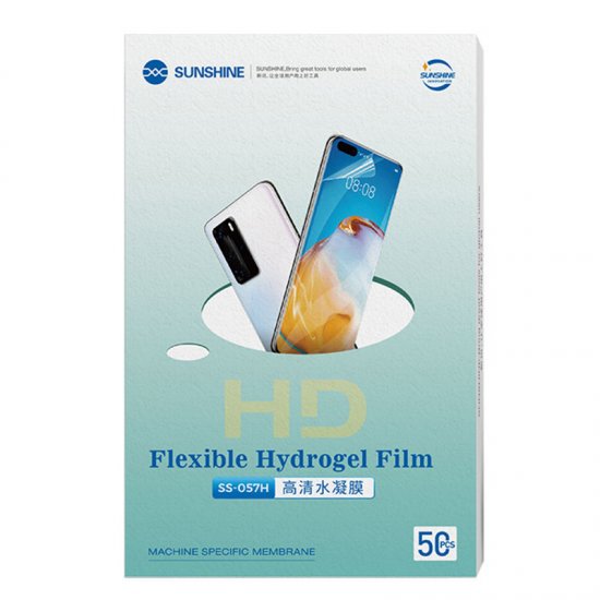 50pcs Sunshine SS-057H HD Flexible Hydrogel Film SUNSHINE SS-057H 120*180MM