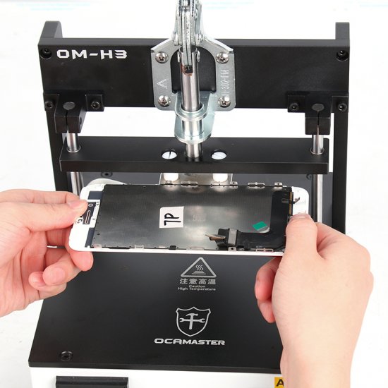 OCAMASTER OM-H3 iPhone LCD Frame Separator Machine For Removing iPhone Screen Frame
