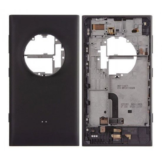 Nokia Lumia 1020 Battery Door With Small Parts Black Ori