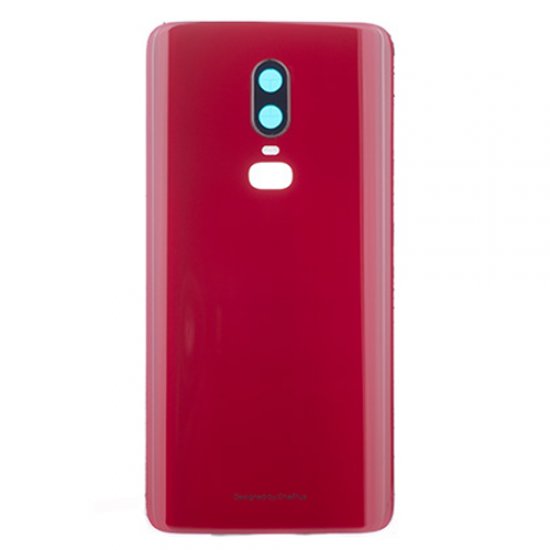 for OnePlus 6 Battery Door Red