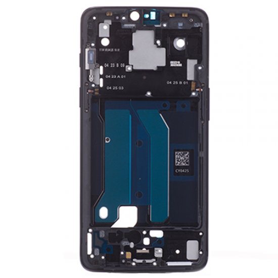 for OnePlus 6 Front Housing Midnight Black Ori