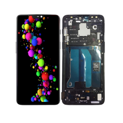 For OnePlus 6 LCD with Frame Original Changed Glass