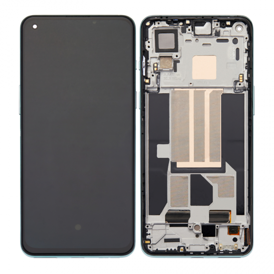 For OnePlus Nord 2 5G OLED Assembly With Frame Green