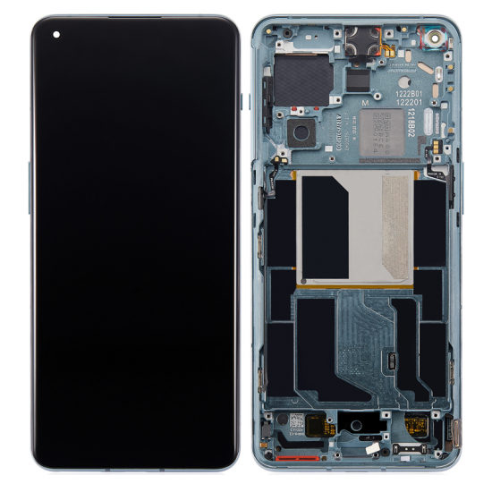 For OnePlus 10 Pro OLED Assembly With Frame Green