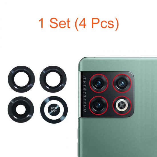 For OnePlus 10 Pro Rear Back Camera Lens Glass 4Pcs in One Set