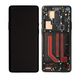 For OnePlus 8 Pro OLED Assembly With Frame Black – Changed Glass Screen Replacement For OnePlus 8 Pro OLED Assembly With Frame Black – Changed Glass Screen Replacement