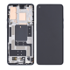 For OnePlus 9 OLED Assembly With Frame Replacement Black