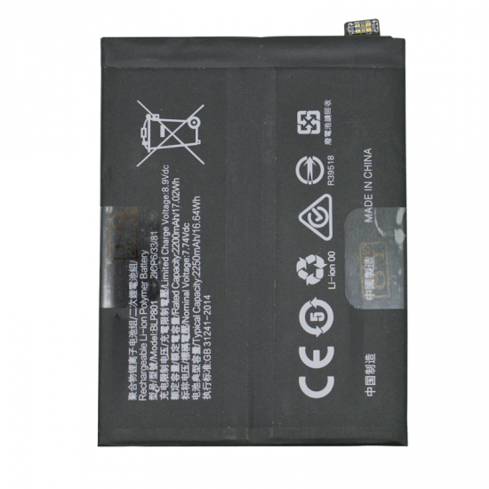 For OnePlus 9R Battery (BLP801)