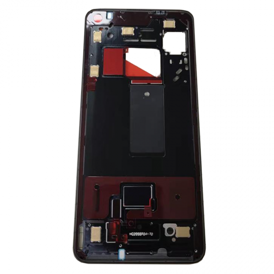 For OnePlus 9R Front Housing Black